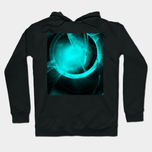 Through the glowing glass portal Hoodie